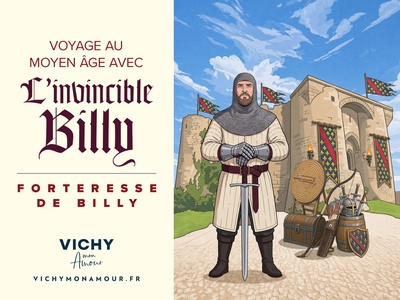 L'invincible Billy : visite immersive de la forteresse médiévale