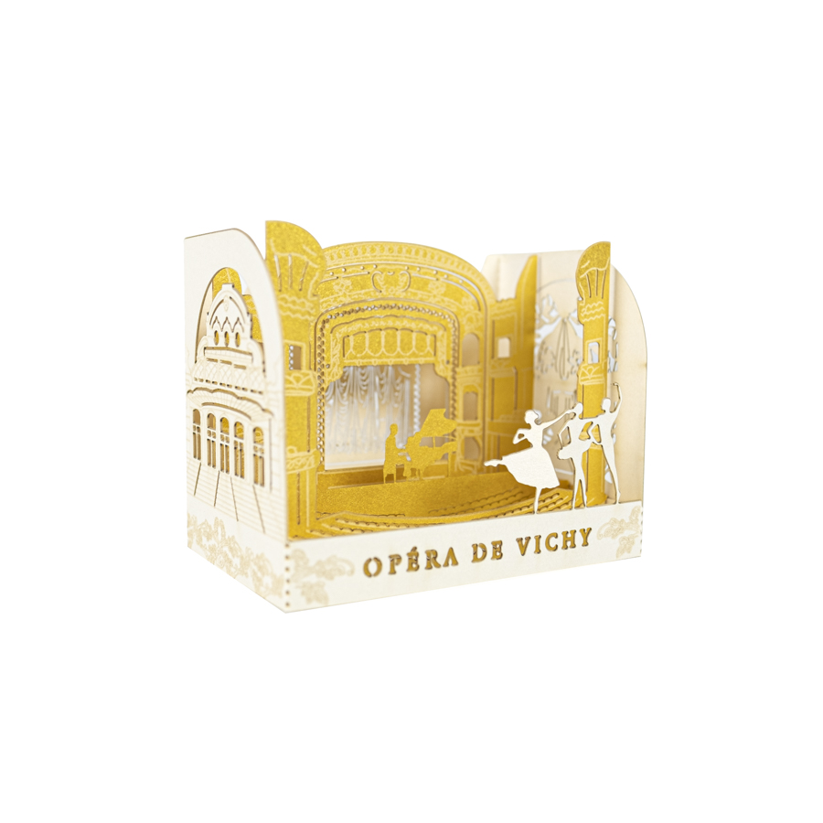 Mini Vitrine Opéra - Version Blanche