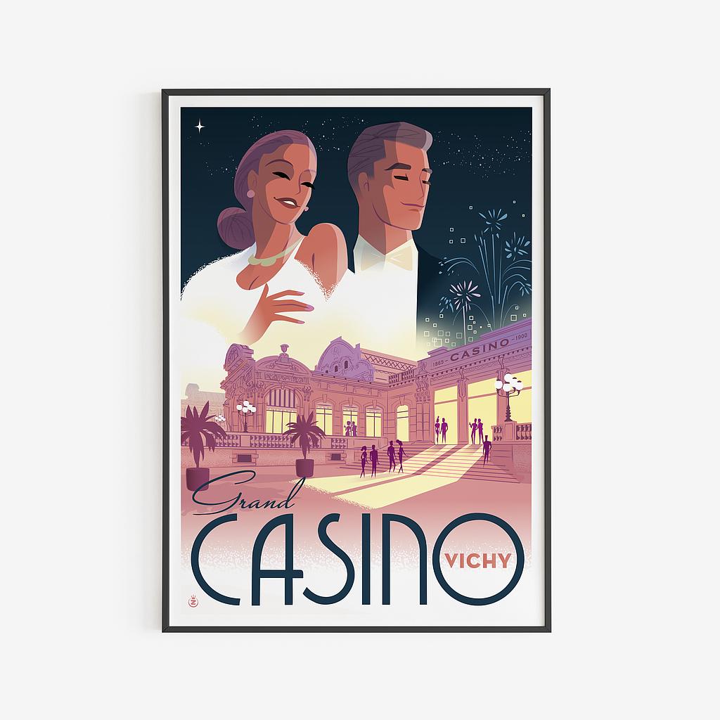 Affiche 50*70 "Grand Casino" 2024